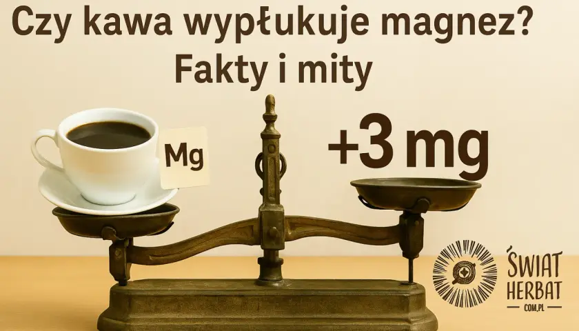 Kawa nie wypłukuje magnezu? Ekspert obala popularny mit!