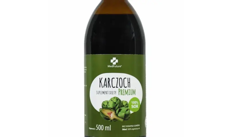 Sok z karczocha: naturalne wsparcie dla wątroby, trawienia i cholesterolu