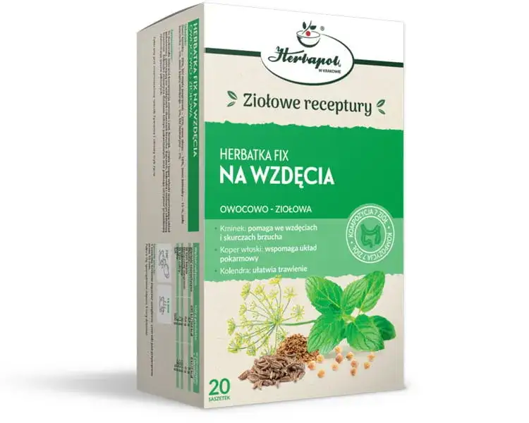 zioła na wzdęcia i gazy