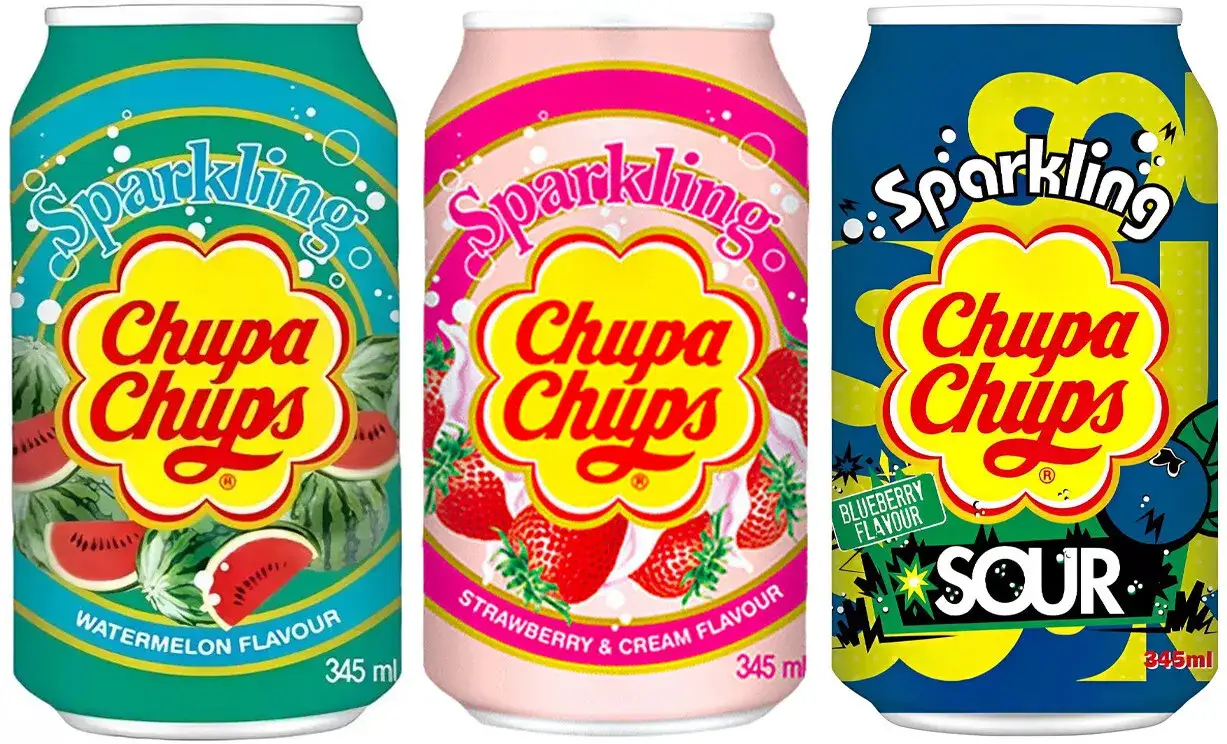 Napoje Chupa Chups r&oacute;żne smaki puszki